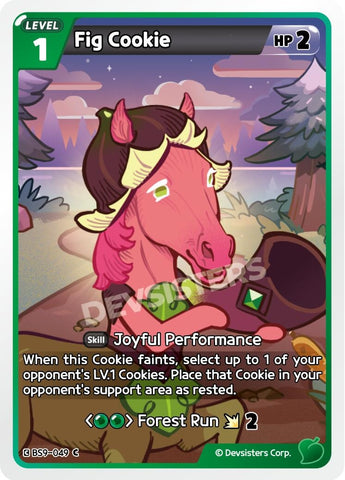 Image for Fig Cookie (Ver. 2) (BS9-049) (BS8-BS9) - CookieRun: Braverse TCG