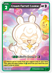Image for Cream Ferret Cookie (BS9-053) (BS8-BS9) - CookieRun: Braverse TCG