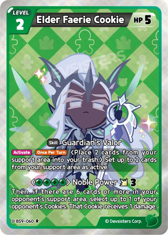 Image for Elder Faerie Cookie (Ver. 2) (BS9-060) (BS8-BS9) - CookieRun: Braverse TCG