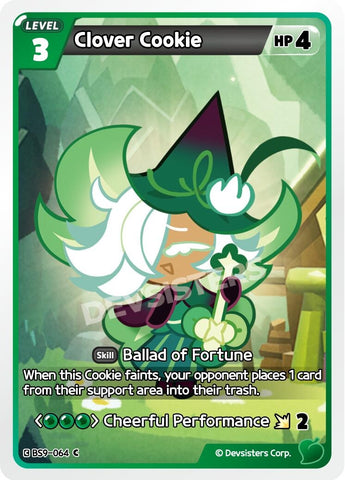 Image for Clover Cookie (Ver. 1) (BS9-064) (BS8-BS9) - CookieRun: Braverse TCG