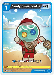 Image for Candy Diver Cookie (Ver. 1) (BS9-071) (BS8-BS9) - CookieRun: Braverse TCG