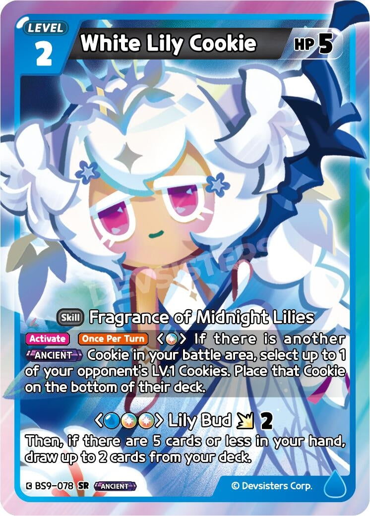 Image for White Lily Cookie (BS9-078) (BS8-BS9) - CookieRun: Braverse TCG