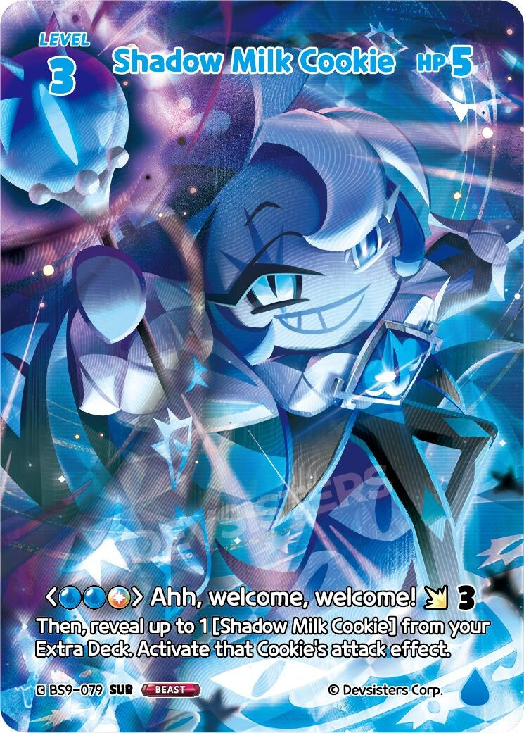 Image for Shadow Milk Cookie (079) (SUR) (BS9-079) (BS8-BS9) - CookieRun: Braverse TCG
