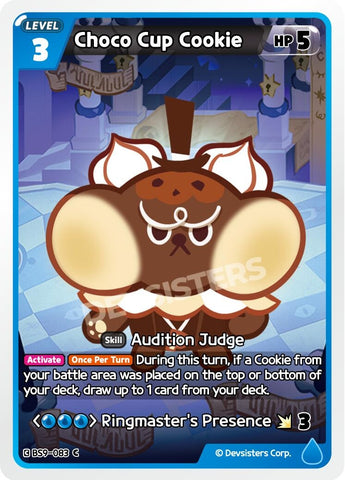 Image for Choco Cup Cookie (BS9-083) (BS8-BS9) - CookieRun: Braverse TCG