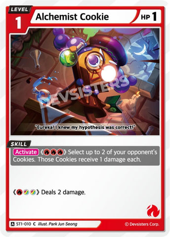 Image for Alchemist Cookie (ST1-010) (ST1-ST5) - CookieRun: Braverse TCG