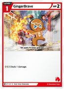 Image for GingerBrave (011) (Ver. 1) (ST1-011) (ST1-ST5) - CookieRun: Braverse TCG
