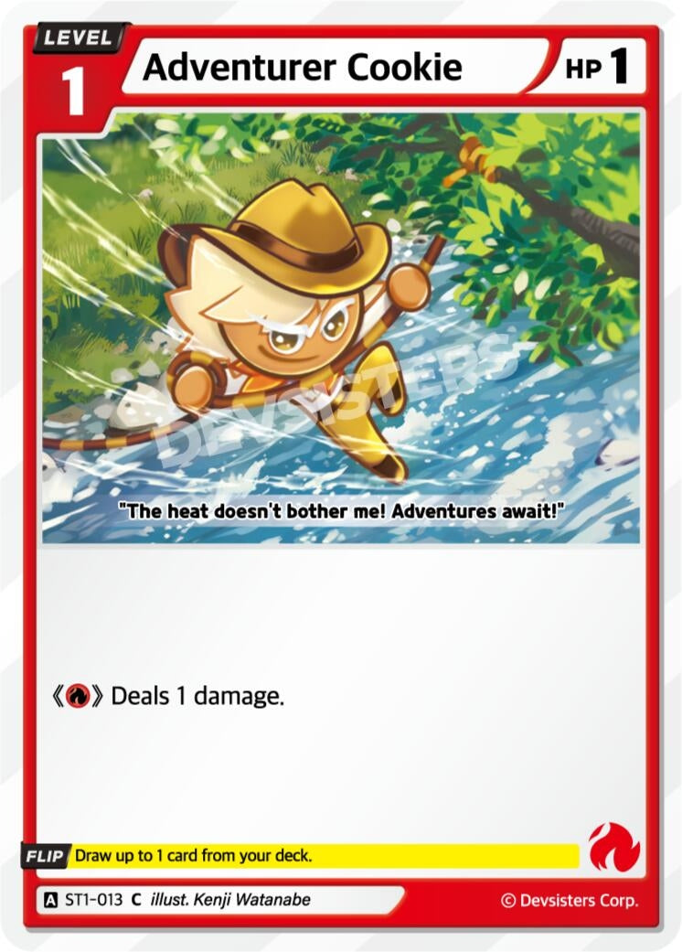 Image for Adventurer Cookie (ST1-013) (ST1-ST5) - CookieRun: Braverse TCG