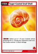 Image for Sugar-Coated Snail Shell (ST1-018) (ST1-ST5) - CookieRun: Braverse TCG
