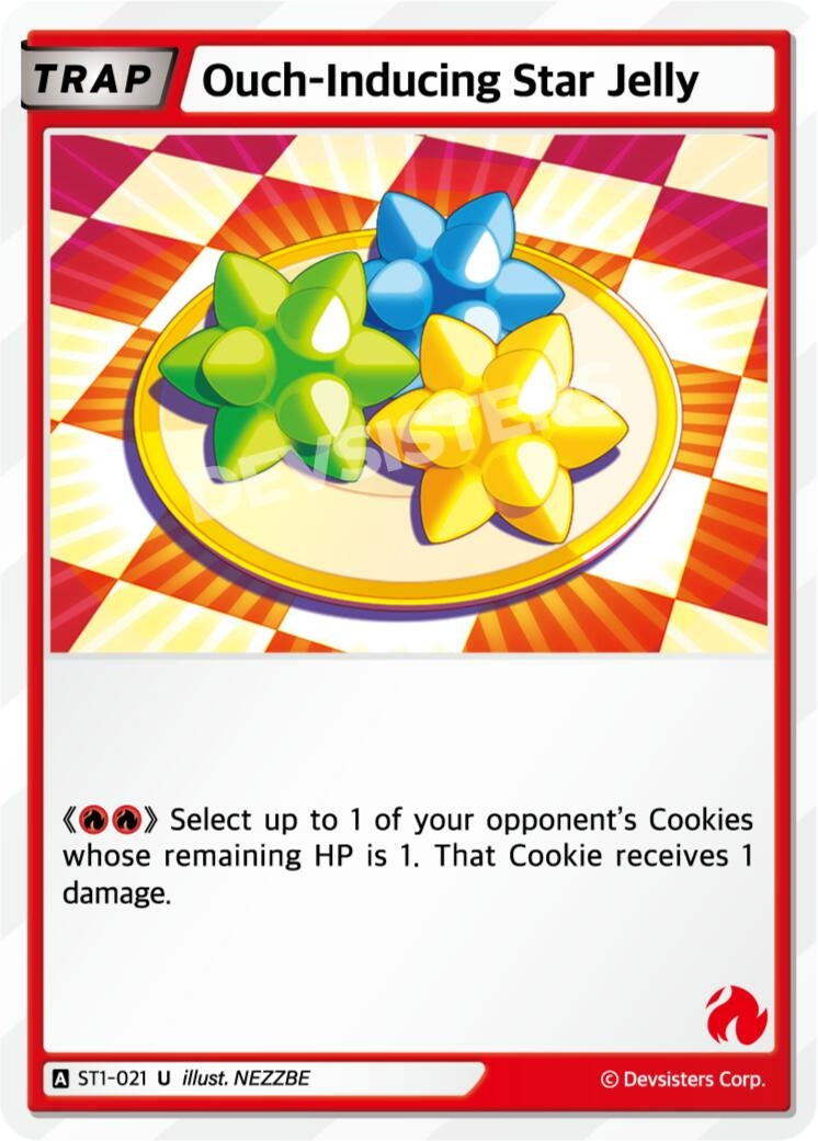 Image for Ouch-Inducing Star Jelly (ST1-021) (ST1-ST5) - CookieRun: Braverse TCG