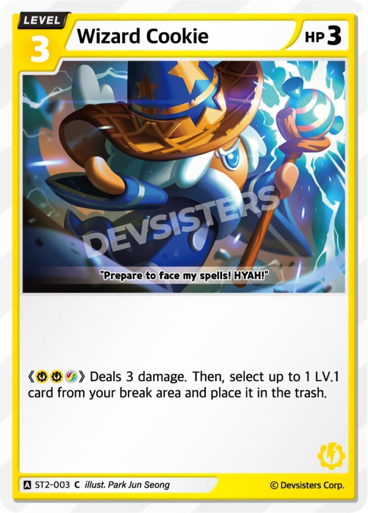 Image for Wizard Cookie (ST2-003) (ST1-ST5) - CookieRun: Braverse TCG