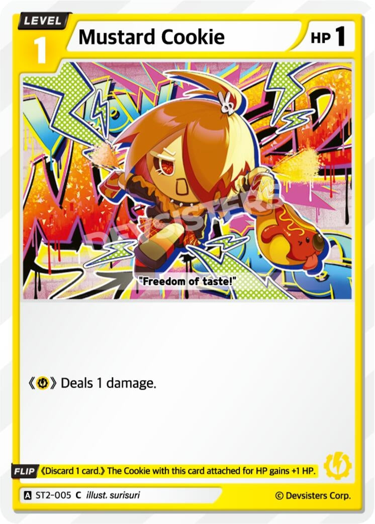 Image for Mustard Cookie (ST2-005) (ST1-ST5) - CookieRun: Braverse TCG