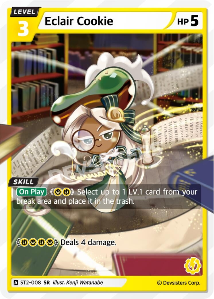 Image for Eclair Cookie (ST2-008) (ST1-ST5) - CookieRun: Braverse TCG