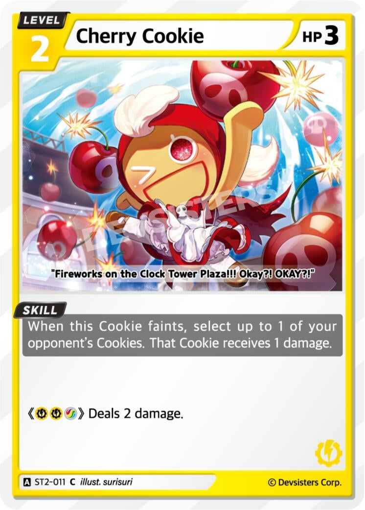 Image for Cherry Cookie (ST2-011) (ST1-ST5) - CookieRun: Braverse TCG