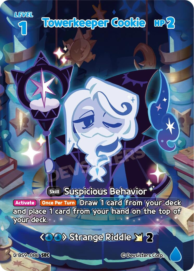 Image for Towerkeeper Cookie (SEC) (BS9-086) (BS8-BS9) - CookieRun: Braverse TCG