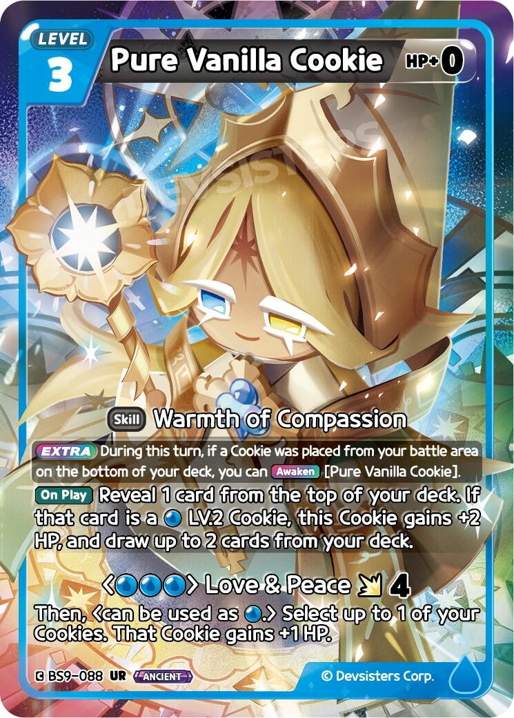 Image for Pure Vanilla Cookie (088) (BS9-088) (BS8-BS9) - CookieRun: Braverse TCG
