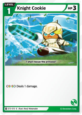 Image for Knight Cookie (ST3-013) (ST1-ST5) - CookieRun: Braverse TCG