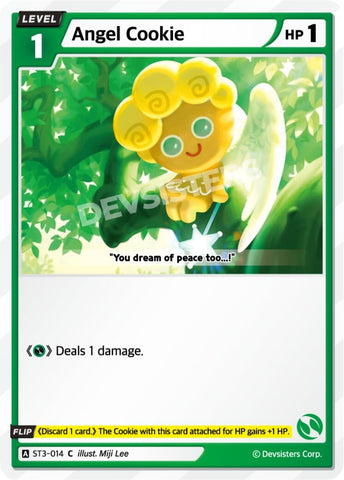 Image for Angel Cookie (ST3-014) (ST1-ST5) - CookieRun: Braverse TCG