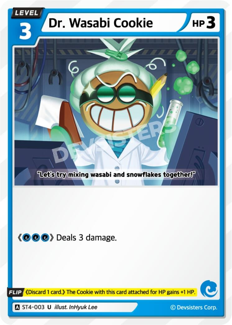 Image for Dr. Wasabi Cookie (ST4-003) (ST1-ST5) - CookieRun: Braverse TCG
