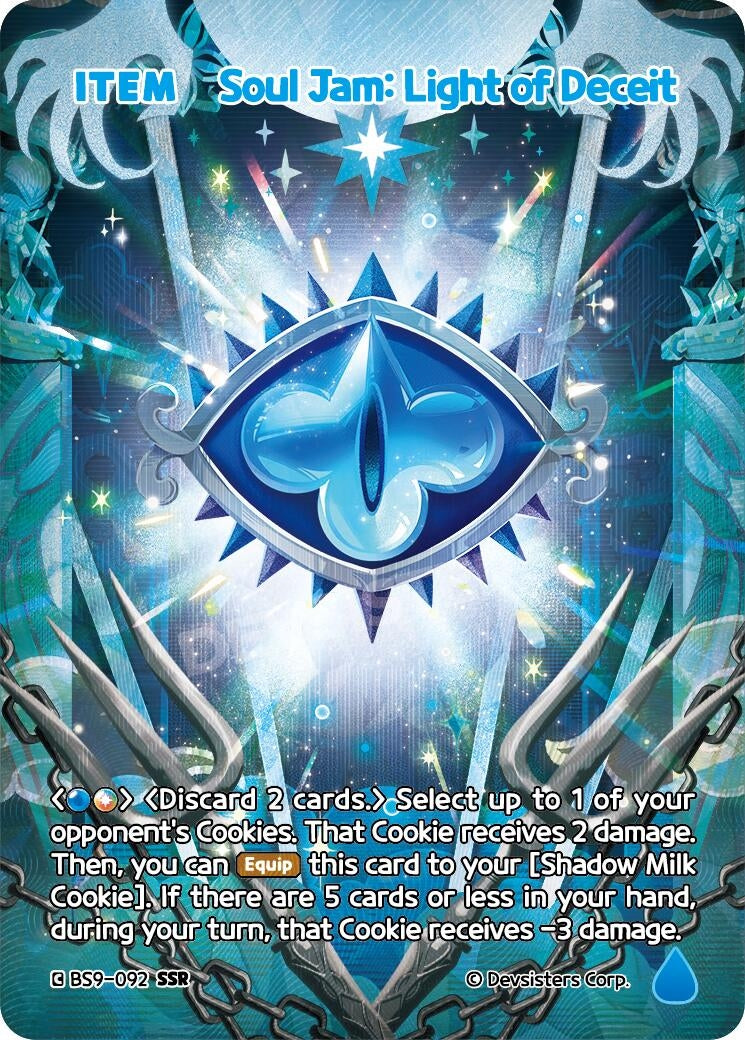 Image for Soul Jam: Light of Deceit (SSR) (BS9-092) (BS8-BS9) - CookieRun: Braverse TCG