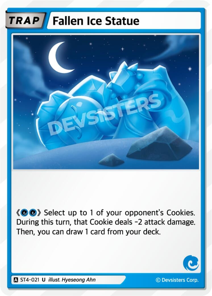 Image for Fallen Ice Statue (ST4-021) (ST1-ST5) - CookieRun: Braverse TCG