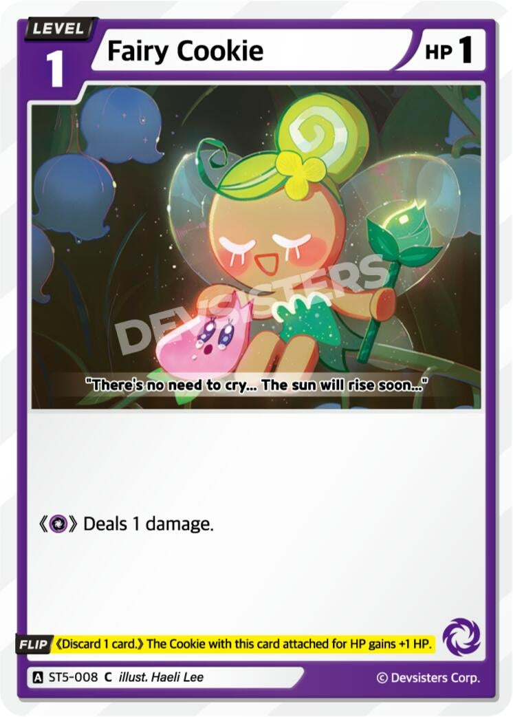Image for Fairy Cookie (ST5-008) (ST1-ST5) - CookieRun: Braverse TCG