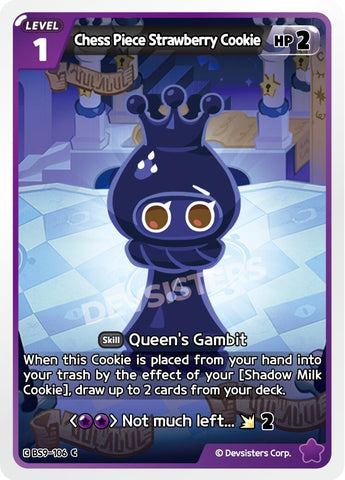 Image for Chess Piece Strawberry Cookie (BS9-106) (BS8-BS9) - CookieRun: Braverse TCG