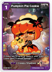 Image for Pumpkin Pie Cookie (Ver. 1) (BS9-112) (BS8-BS9) - CookieRun: Braverse TCG