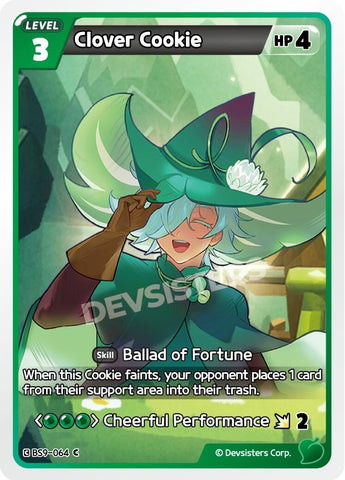 Image for Clover Cookie (Ver. 2) (BS9-064) (BS8-BS9) - CookieRun: Braverse TCG