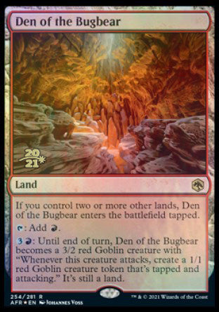 Antre du gobelours [Dungeons & Dragons: Adventures in the Forgotten Realms Prerelease Promos]