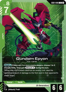 Image for Gundam Epyon (EB01-040) (EB01) - Gundam Card Game
