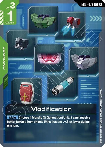 Image for Modification (EB01-079) (EB01) - Gundam Card Game