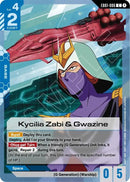 Image for Kycilia Zabi & Gwazine (EB01-086) (EB01) - Gundam Card Game