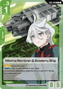 Image for Miorine Rembran & Academy Ship (EB01-088) (EB01) - Gundam Card Game