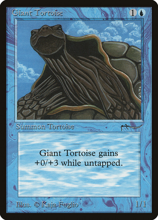 Tortue géante (Coût en mana léger) [Les Mille et Une Nuits]