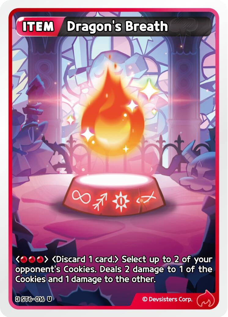 Image for Dragon's Breath (ST6-016) (ST6-ST10) - CookieRun: Braverse TCG