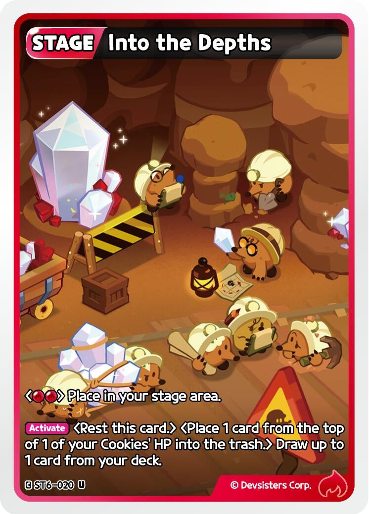 Image for Into the Depths (ST6-020) (ST6-ST10) - CookieRun: Braverse TCG