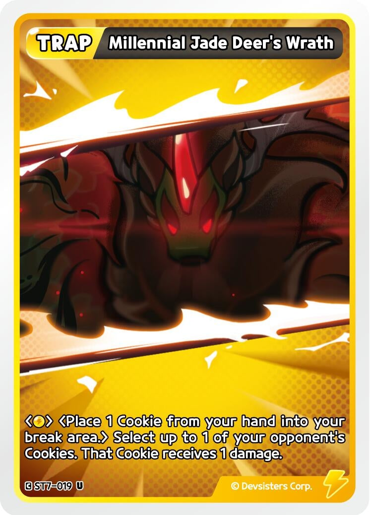 Image for Millennial Jade Deer's Wrath (ST7-019) (ST6-ST10) - CookieRun: Braverse TCG