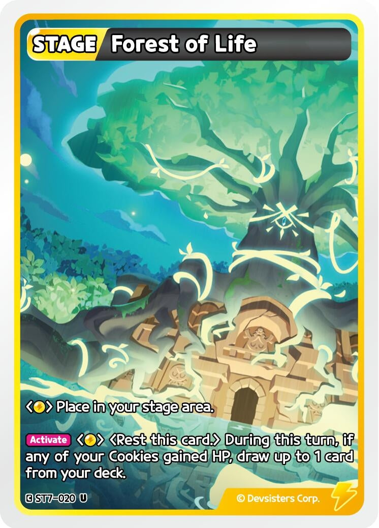 Image for Forest of Life (ST7-020) (ST6-ST10) - CookieRun: Braverse TCG
