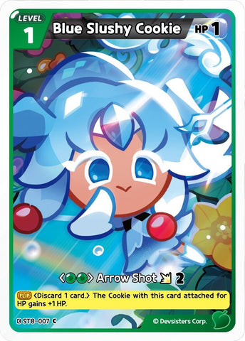 Image for Blue Slushy Cookie (ST8-007) (ST6-ST10) - CookieRun: Braverse TCG