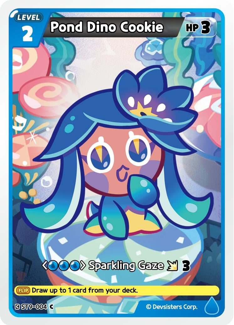 Image for Pond Dino Cookie (ST9-004) (ST6-ST10) - CookieRun: Braverse TCG