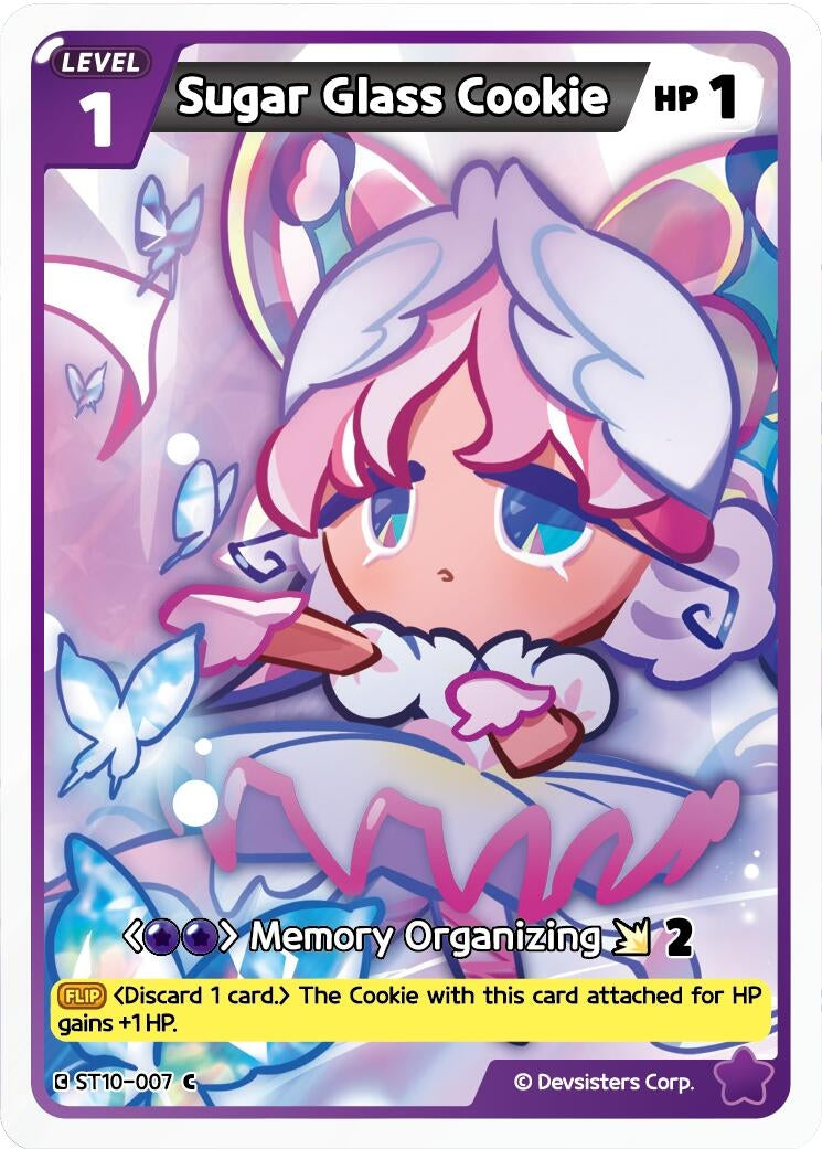 Image for Sugar Glass Cookie (ST10-007) (ST6-ST10) - CookieRun: Braverse TCG