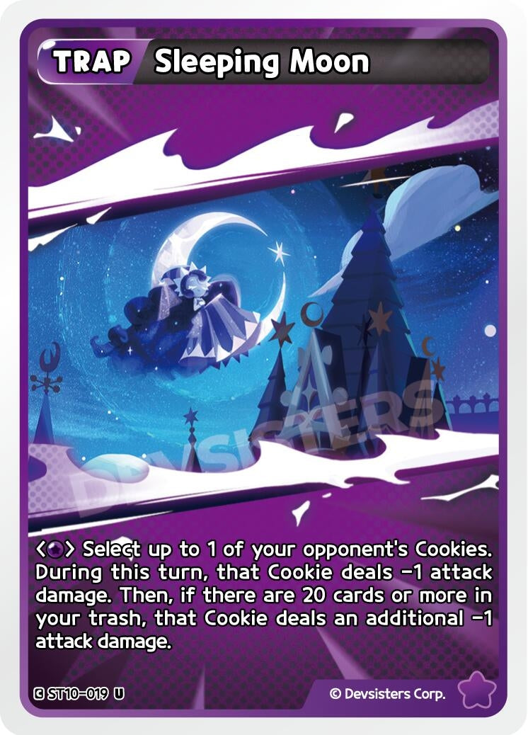 Image for Sleeping Moon (ST10-019) (ST6-ST10) - CookieRun: Braverse TCG