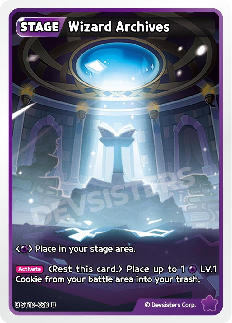 Image for Wizard Archives (ST10-020) (ST6-ST10) - CookieRun: Braverse TCG