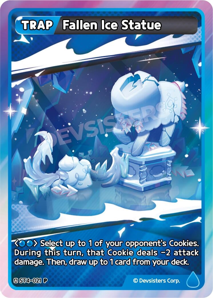 Image for Fallen Ice Statue (ST4-021) (P) - CookieRun: Braverse TCG
