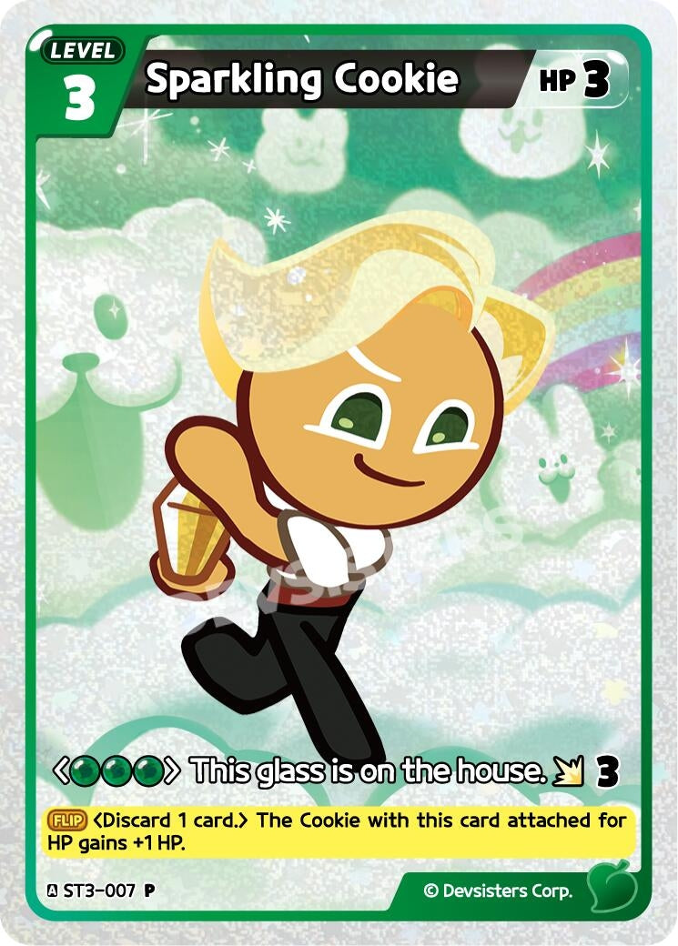 Image for Sparkling Cookie (007) (ST3-007) (P) - CookieRun: Braverse TCG