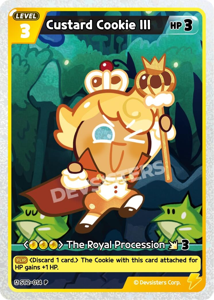 Image for Custard Cookie III (ST2-014) (P) - CookieRun: Braverse TCG