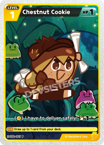 Image for Chestnut Cookie (ST2-007) (ST2-007) (P) - CookieRun: Braverse TCG