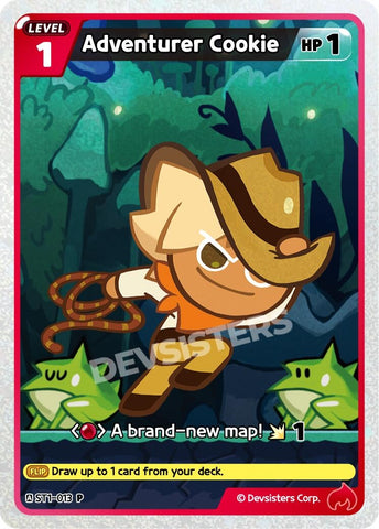 Image for Adventurer Cookie (013) (ST1-013) (P) - CookieRun: Braverse TCG