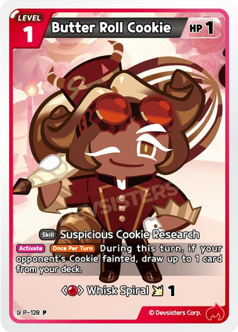 Image for Butter Roll Cookie (P-128) (P) - CookieRun: Braverse TCG