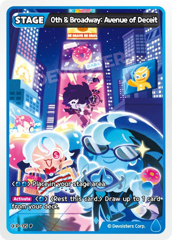 Image for 0th & Broadway: Avenue of Deceit (P-125) (P) - CookieRun: Braverse TCG